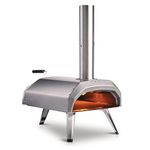 Ooni Karu 12 Multi-Fuel Outdoor Pizza Oven – Portable Wood Fired and Gas Pizza Oven – Outdoor Cooking Pizza Maker - Pizza Oven For Authentic Stone Baked Pizzas - Countertop Pizza Oven