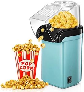 4L Palomitero, 1200W Máquina de Palomitas de Maíz, FáCil de Usar, Palomitas de Maíz Rápidas en 2 Minutos, Incluidas Noches de Fútbol y Fiestas de Navidad, Taza Medidora de Maíz, Aceite Sin Grasa
