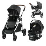 Graco Modes Nest2Grow Travel System, Baby Stroller and Car Seat Combo with SnugRide 35 Lite Elite Infant Car Seat, Rear-Facing from 1.8-16 kg (4-35 lb), Riordan