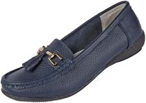 Jo & Joe Ladies Leather Loafer Shoe