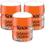 Knox Unflavored Gelatine 16 oz. Canister (Pack of 3)