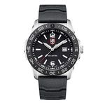 Luminox Mens Stainless Steel-Pacific Diver Xs.3121-Analog Watch 44Mm-Dive Watch In Black-Date Function-Illumination System-200M Water Resistant-Sapphire Glass-Mens Watches-Made In Switzerland,Diver