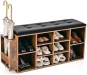 Giantex Shoe Storage Bench with Umb