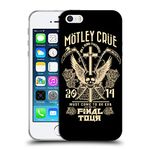 Head Case Designs Officially Licensed Motley Crue All Bad Things Tours Soft Gel Case Compatible With Apple iPhone 5 / iPhone 5s / iPhone SE 2016