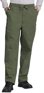 CHEROKEE Men's Originals Cargo Pant???? ?? ??? ??originals Cargo ???originals Cargo ??pantalones Orig medical scrubs pants, Olive, Medium UK