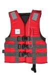 Jilani Adult Safety Life Jacket Weight Capacity Up to 70Kg (Red)