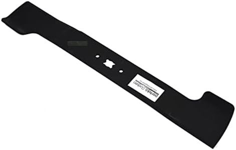 53,5 cm - Cuchilla para cortacésped compatible con MTD 53 SPKV HW/Wolf Garden 53 AHW BP / 742-05024