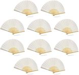 FANSOF.FANS Pack of 10 Silk Fabric 