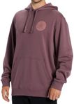 Billabong Men's Short Sands Pullover Graphic Sweatshirt, Vintage Violet, Large