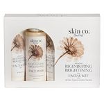 skin co. Advance Regenerating Brightening Facial Kit | Enriched with Orangic Papaya & Pineapple | All skin Types and Gender Neutral | 425 gm