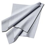 Fefi®, XXL pro cleaning cloth, grey, 35 cm x 35 cm, microfibre, machine washable, suitable for all displays, without advertising print 35x35 cm Light grey