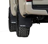 REK GEN Mud Flaps Compatible with Tacoma Gen3 (2016+) (Stock, White)