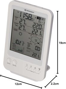 Bresser 5-in-1 Weather Station – White Wireless Indoor Outdoor Sensor