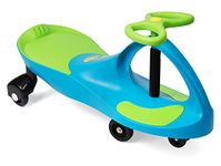 PlaSmart Plasmart Aqua Blue/Lime Green Plasma Car Ride on