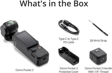 DJI Osmo Pocket 3 Vlogging Camera – 4K Handheld Stabilizer