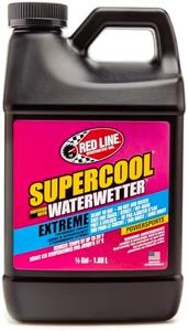 Red Line 80205, Supercool Extreme Powersports Coolant, Safe for Track, Street, Off-Roa - 1/2 Gallon (64 Ounces)
