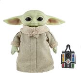 Star Wars RC Grogu Plush Toy, 12-in Soft Body Doll from The Mandalorian with Remote-Controlled Motion, GWD87