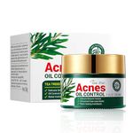 Tea Tree Acne Cream 50g - Spot Cream for Acne & Pimple - Dark Spot Remover for Face - Blackhead Remover Cream - Skin Care Face Cream for Women - Oil Control, Soothing and Moisturizing Pimple Cream