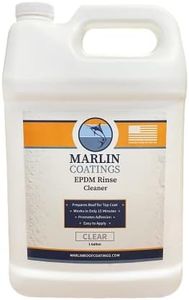 EPDM Rinse Cleaner – Deep Cleans and Primes EPDM - Removes Chalking/Carbon Buildup – Non-Abrasive, Eco-Friendly Formula… (1 Gallon, Clear)