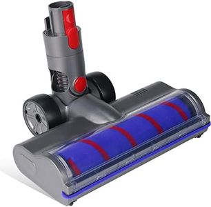 KENVOR Cepillo Compatible con Dyson V7 V8 V10 V11 V15 Accesorio Soft Roller Repuestos y 4 luces LED para Pisos Duros y Parquet