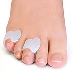 Welnove Gel Toe Separator, Pinky Toe Spacers, Little Toe Cushions for Preventing Rubbing & Relieve Pressure (Pack of 12)