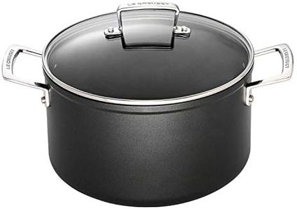 Le Creuset Toughened Non-Stick Deep Casserole with Lid, 24 cm