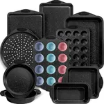 Kikcoin 22 PCS Nonstick Baking Pans