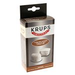 KRUPS F4720057 Duo Filters Water Filtration System for Coffee Makers, 2-Pack