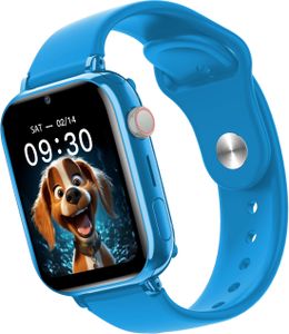 Maxcom Kids 4G Smart Watch – GPS, Video Call, SOS, 1.85" Screen, Blue