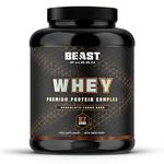 Beast Pharm | Whey Protein Powder | 2KG / 67 Servings | Eddie Hall's WHEY | Chocolate Fudge Cake