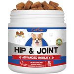 ColEaze Joint Supplement for Dogs, Glucosamine Chondroitin for Dogs Joint Pain Relief, MSM - Advanced Mobility Chews Reduce Inflammation, Hip & Joint Care - Chicken Flavor - 90 Ct