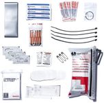 Uncharted Supply Co. The Triage Kit First Aid Kit for Emergency Preparedness Survival, Car, Backpacking, Hiking, and Camping White