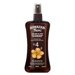 Hawaiian Tropic Moisturizing Dark Tanning Oil Mist, SPF 4, 240ml | Moisturizing Body Oil, Tan Enhancer, Cocoa Butter Oil, Coconut Oil for Skin, 240ml