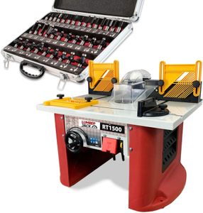 LUMBER JACK Router Table 240V – Heavy Duty Woodworking Bench