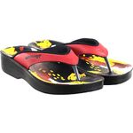 Aerosoft Women's Red Flip-Flops - 41 EU (885)