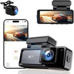 4K+1080P DUAL Dash Cam Front and Re