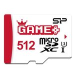 Silicon Power 512GB SDXC Micro SD Card Gaming Memory Card with Adapter Compatible with Nintendo-Switch