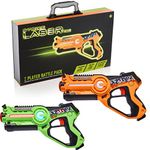 Strike Laser Tag Guns Set - Infrared 2 Player Pack With Deluxe Carry Case - Laser Tag Game For Kids - Lazer Tag Toy