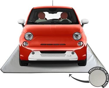 Floor Defender Pro Garage Containment Mats (Car Size 7'9" x 16') - Keeps Your Garage Clean by Catching Grease, Oil, Mud, Dirt, Water, Antifreeze - Durable Garage Mats for Under Car
