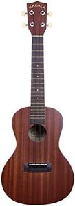 Kala MK-SD-LBBURST Makala Dolphin Soprano Ukulele - Light Blue Burst Bundle with Gig Bag, Tuner, Austin Bazaar Instructional DVD, and Polishing Cloth
