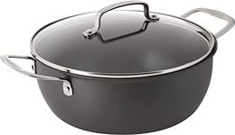 CUISINART 650-26CP Chef's Classic Nonstick Hard-Anodized 5-Quart Chili Pot with Cover, Black