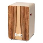 Sela SE 010 CaSela Pro Satin Nut Professional Snare Cajon with On/Off Mechanism