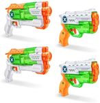 X-Shot Nano Fast Fill (2 Pack) + Micro Fast-Fill (2 Pack) by ZURU Refresh Watergun, X Shot Water Toys, 4 Blasters Total, (Fills with Water in just 1 Second!)