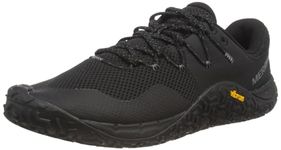 Merrell Women's Trail Glove 7 Sneaker, Black/Black, 6 UK