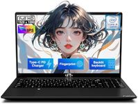 NIMO 15.6" FHD-IPS-Laptop, Intel i5-12450H 8 Cores 32GB RAM 1TB SSD (Beat i7-11800H, Up to 4.4 GHz) 100W Type-C Fingerprint Backlit Keyboard for Professionals & Students Office, Study & Travel