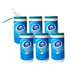 Vinda 480 Count (6 Packs) Tube Style Antiseptic Wipes, Disinfectant, Cleaning, Sanitizing, Hand Clean Wipes for Home, Office, Travel and Outdoor Use
