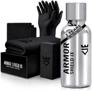AvalonKing Armor Shield IX DIY Ceramic Coating For Cars | Car Detailing Kit For Gloss & Protection | 82% Active Content | Weatherproof | Easy To Use | Translucent | 30ml