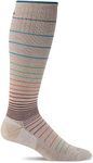 Sockwell Women's Circulator Graduated Compression Socks, Small/Medium (4-7.5), Barley