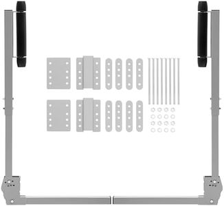 VEPURLT Adjustable Boat Trailer Guide-on Alloy Steel Boat Trailer Side Roller Guides System
