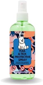 Flea, Tick & Mosquito Spray 500 ML for Dogs, Cats, and Home - Flea and Tick Killer, Control, Prevention, Treatment - with Natural Essential Oils - Pet and Family Safe - Peppermint
